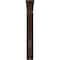 Ekena Millwork Austin Wrought Iron Bracket, (Triple center brace), Antiqued Copper 2"W x 12"D x 15"H BKTM02X12X15TAUACO - alternate 4